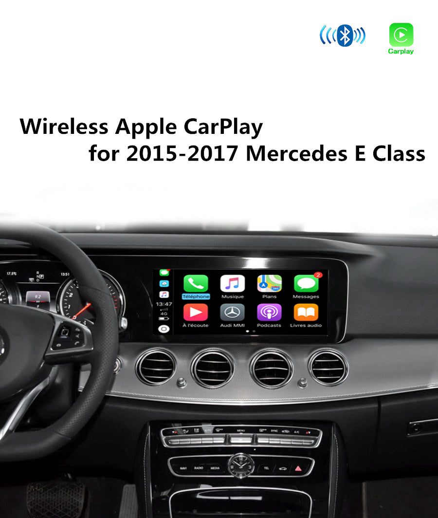 Aftermarket Wireless Apple CarPlay Retrofit for Mercedes E C – carplay .technology