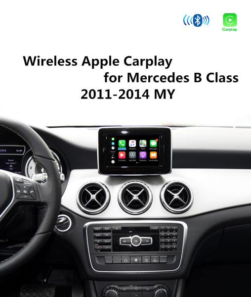 Wifi Wireless Carplay  Mercedes B class W246 NTG4.5/4.7 2011-2014 Apple Car Play Android Auto Mirror Retrofit for Benz