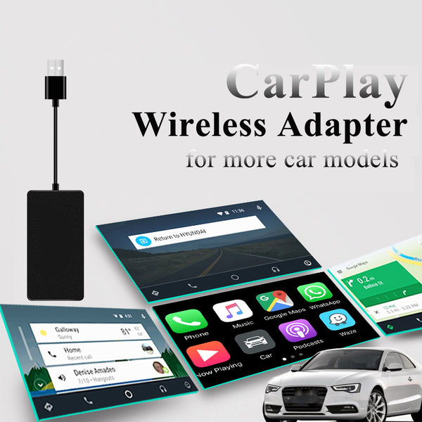 CarPlay Wireless Activator for Audi Porsche Wolkswagen Volvo Original car with CarPlay-wireless adapter for factory CarPlay
