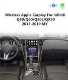 Wireless Apple Carplay For infiniti 8inch Screen 2015-2019 Q50 Q60 Q50L QX50 Android Auto Mirror Wifi Car Play Airplay