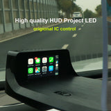 2020 Carplay Andorid Auto HUD Car Head up display Wireless Mirror Speed Projector Support Carplay Andorid Auto For All Cars OBD & Car Charger