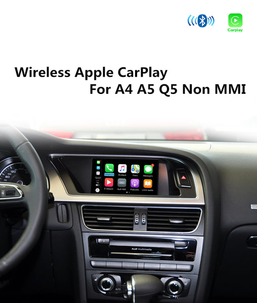 Wifi Wireless Apple CarPlay Car Play Android Auto Mirror A4 A5 Q5 Non MMI OEM Retrofit Touchscreen for Audi with iOS 13
