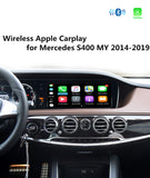 Wireless Apple Carplay Car play Retrofit  S Class 15-19 NTG 5 W222 for Mercedes Android Auto Mirroring Rear Front CM