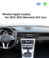 Wireless Wifi Apple Carplay for Mercedes SLK class 2011-2015 NTG4.5/NTG4.7 Apple Car play Support Rear View Camera Waze