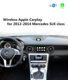 Wireless Wifi Apple Carplay for Mercedes SLK class 2011-2015 NTG4.5/NTG4.7 Apple Car play Support Rear View Camera Waze