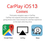 Plug and Play Touch Screen wireless Smart Link Apple CarPlay Android Auto USB Dongle for Android Navigation Player system