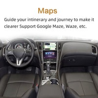 Wireless Apple Carplay For infiniti 8inch Screen 2015-2019 Q50 Q60 Q50L QX50 Android Auto Mirror Wifi Car Play Airplay