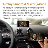 WIFI Wireless Apple Carplay Car Play Retrofit A3 MMI 3G Plus 2012-2018 for Audi Android Mirror Support Reverse Camera