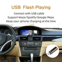 WIFI Wireless Apple Carplay Car Play for BMW CIC 1 3 5 6 7 Series E81 F60 E90 F07 Android Mirror Support Rear Front CM