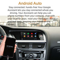 Wifi Wireless Apple CarPlay Car Play Android Auto Mirror A4 A5 Q5 Non MMI OEM Retrofit Touchscreen for Audi with iOS 13