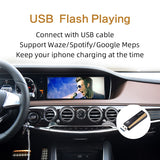 Wireless Apple Carplay Car play Retrofit  S Class 15-19 NTG 5 W222 for Mercedes Android Auto Mirroring Rear Front CM