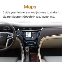 Wireless Apple Carplay For Cadillac XTS 2014-2019 Android Auto Apple Mirror iOS Wifi Car Play Airplay Music Navigation