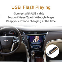 Wireless Apple Carplay For Cadillac XTS 2014-2019 Android Auto Apple Mirror iOS Wifi Car Play Airplay Music Navigation