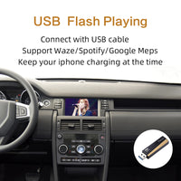 Wireless Apple Carplay For Land Rover Range Rover Evoque 2013-2017 Wired Android Auto Mirror USB Flash iOS13 Carplay