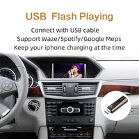 WIFI Wireless Apple Carplay For Mercedes NTG4.5 4.7 Retrofit B Class W246 2011-2014 OEM Android Auto Car play For Benz