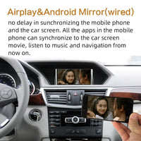 Wireless Apple Carplay for Mercedes E Class C207 2011-2014 NTG4.5/NTG4.7 Retrofit Support Reverse Camera Car Play