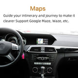 Wireless Apple Carplay for Mercedes NTG4.0 A B C E GLK GLA ML SLK Class 2007-2011 Benz Car play Android Auto/Mirroring