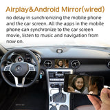 Wireless Wifi Apple Carplay for Mercedes SLK class 2011-2015 NTG4.5/NTG4.7 Apple Car play Support Rear View Camera Waze