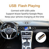 Wireless Wifi Apple Carplay for Mercedes SLK class 2011-2015 NTG4.5/NTG4.7 Apple Car play Support Rear View Camera Waze