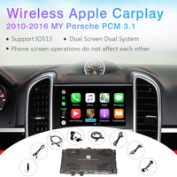 WIFI PCM3.1 Wireless Apple CarPlay for Porsche Cayenne Macan Cayman Panamera Boxster 911 Android/iOS Mirroring/Auto