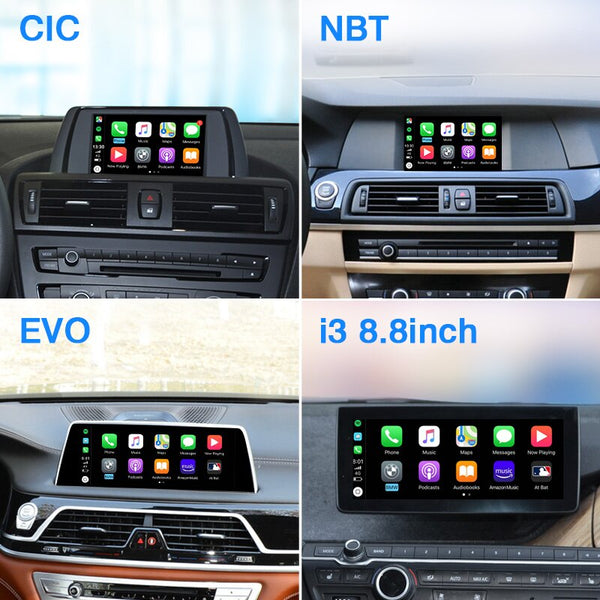 Wireless CarPlay for BMW CIC System 1 2 3 4 5 7 Series X1 X3 X4 X5