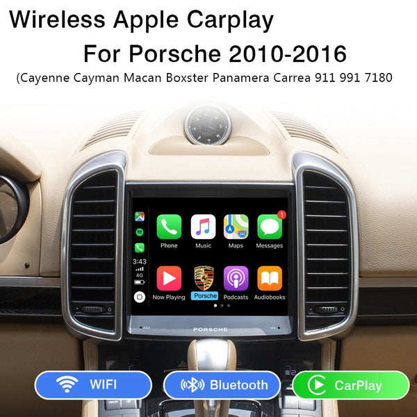 OEM Wireless Apple CarPlay for Porsche PCM 3.1 Android Auto Cayenne Macan Cayman Panamera Boxster 718 991 911 Car play