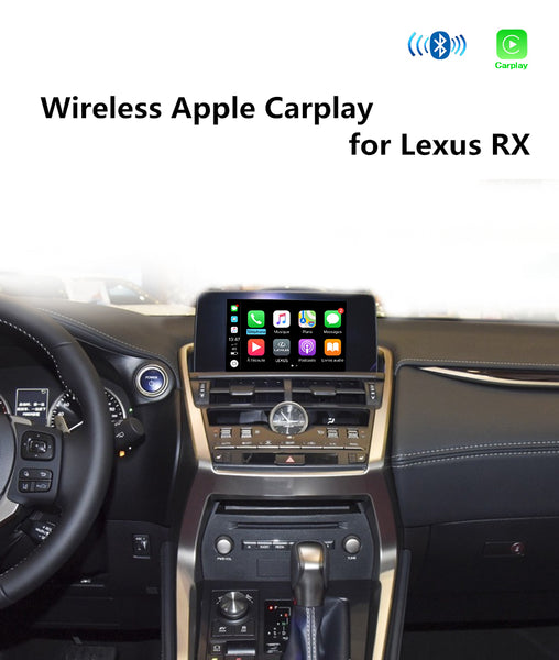 Wireless Apple Carplay for Lexus RX 2018-2019 Android Auto/iOS13 Mirroring Support Real Camera Guidelines Car play