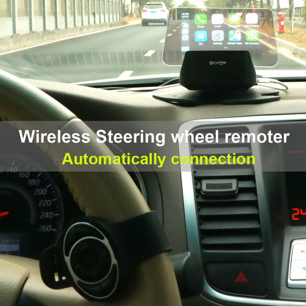 Car Head-up Display Auto Hud Phone Wireless Charging Holder Car Hd