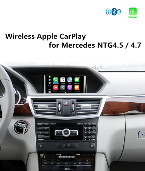Wifi Wireless Apple CarPlay for Mercedes NTG4.5 4.7 Interface Retrofit A B C E G GL ML Class Android Auto Mirror Play