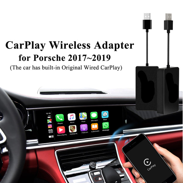 CarPlay Wireless Activator for Porsche 2017~2019 Panamera Cayenne wireless adapter for factory CarPlay