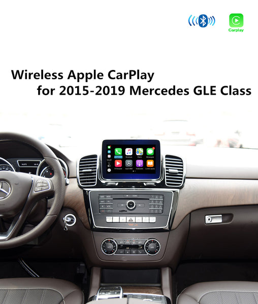 Aftermarket Retrofit for Mercedes Wireless Apple CarPlay GLE Class W166 C292 15-19 NTG5 Car Play with Rear View Camera