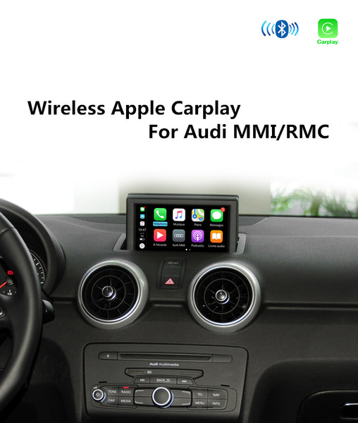 WIFI Wireless Apple Carplay For Audi A1 A3 A4 A5 A6 A7 A8 Q3 Q5 Q7 C6 MMI 3G RMC 2010-2018 iOS Android Mirroring Auto