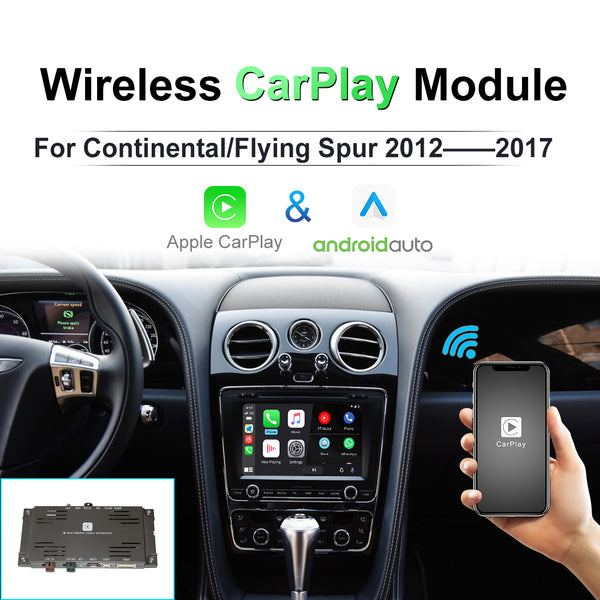 Wireless Apple Carplay For Bentley Flying Spur Continental 2012-2017 Android Auto Mirror Link Car Play Navigation Box