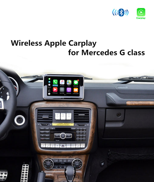 Wireless Wifi Apple Carplay for Mercedes G class W463 12-15 NTG4.5/4.7 Car play Support Reverse Camera Waze Spotify