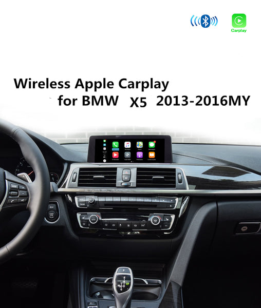 WIFI Wireless Apple Carplay for BMW NBT X5 X6 F15 F16 F25 F26 2013-2016 support iOS/Android Auto/Mirror Spotify Waze